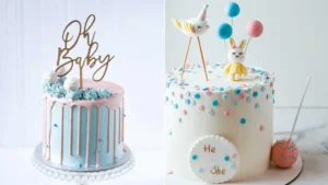Baby shower cake